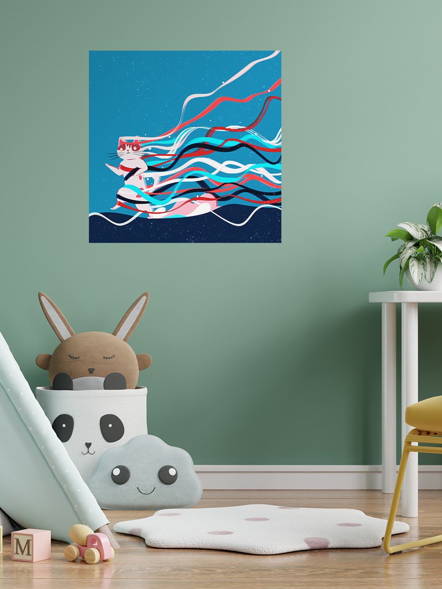 Space Traveller Art Print product image (6)