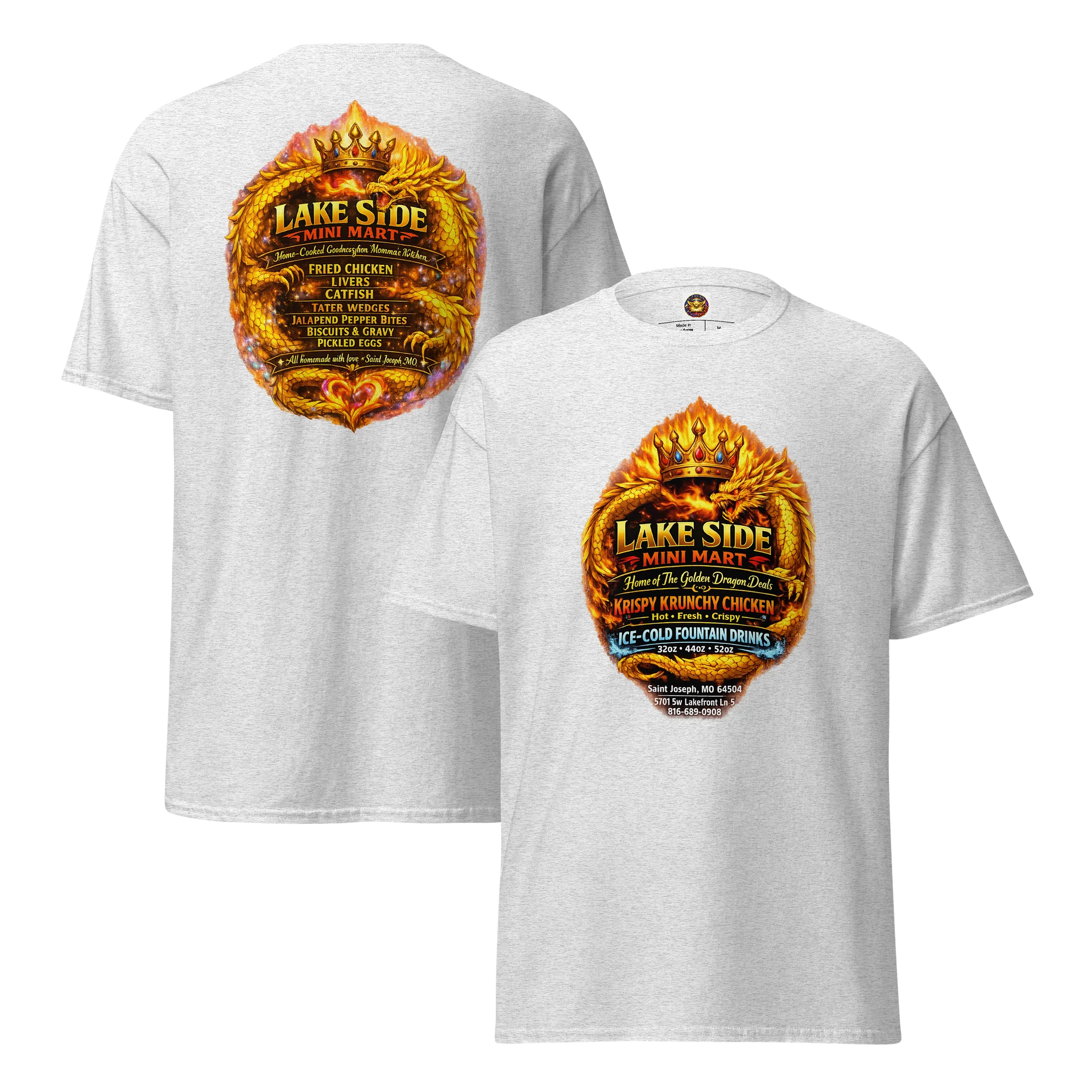Lake Side Golden Dragon Tee product image (34)