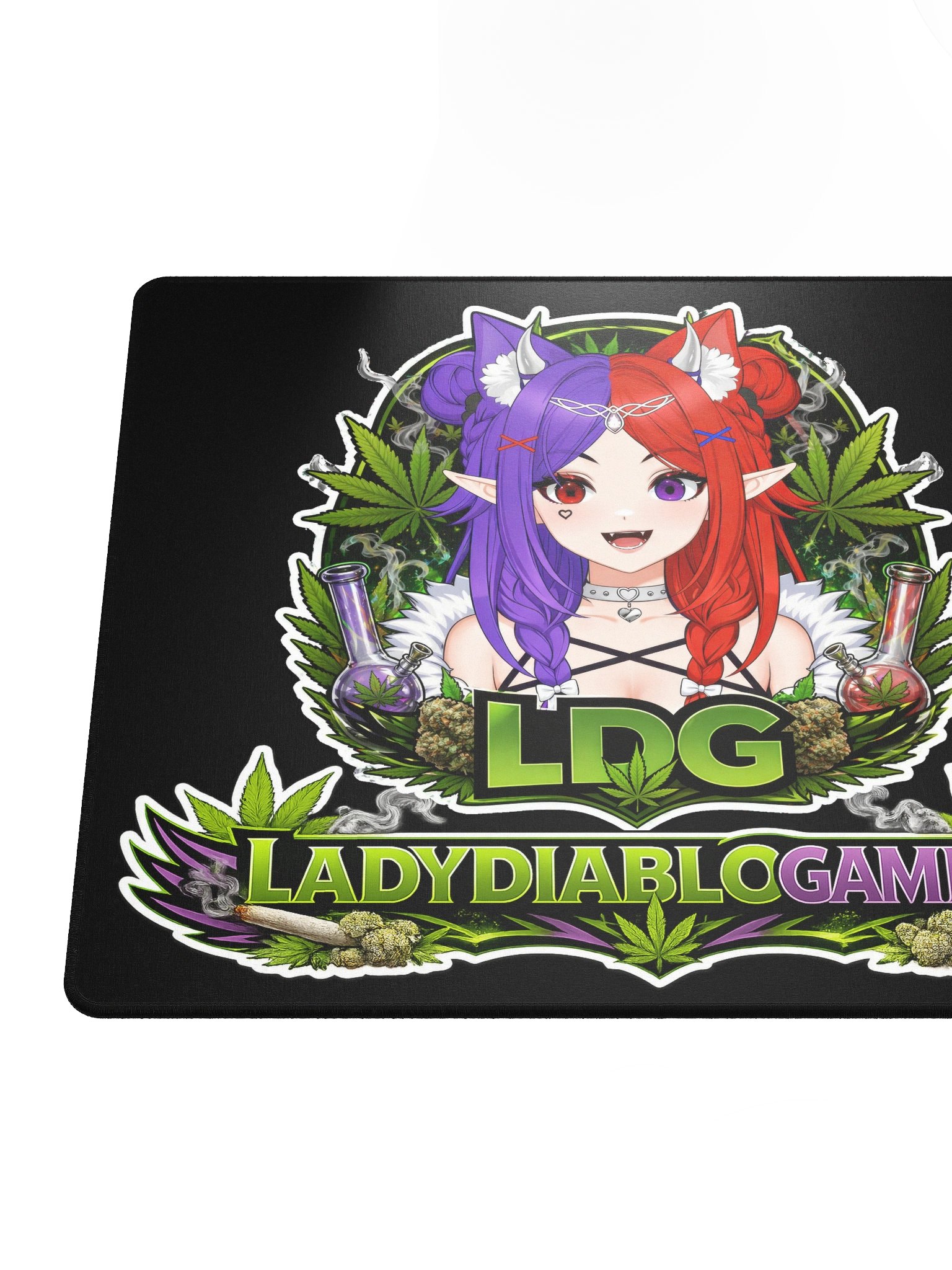LDG 4:20 DESK MAT (W / FULL DESK OPTION!) product image (7)