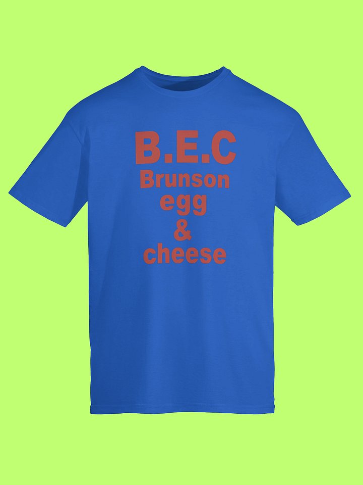 B.E.C Brunson Egg and Cheese Shirt product image (152)
