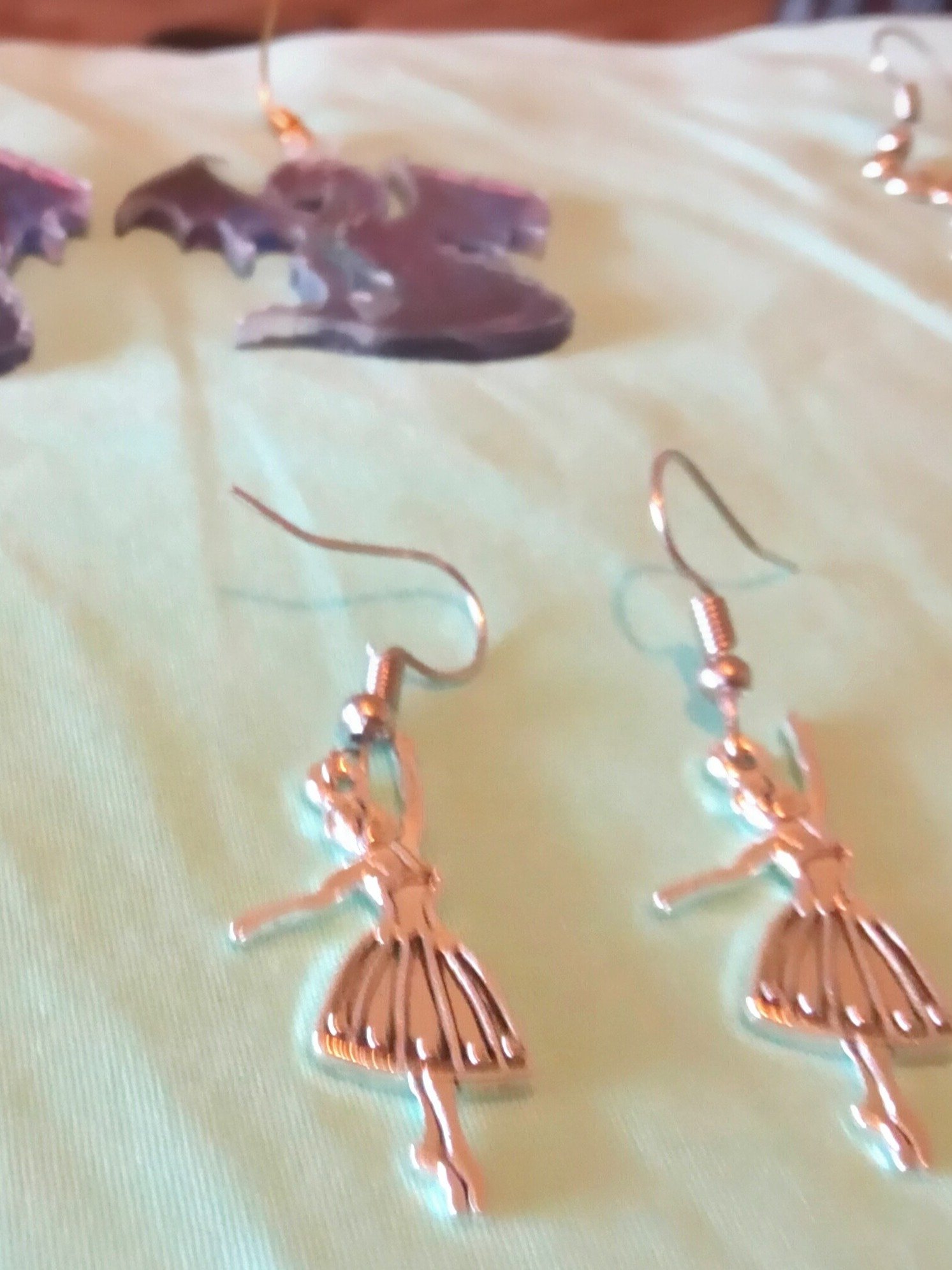 Handmade Dragon & Ballet Earring Bundle - Unique Jewelry Set product image (3)