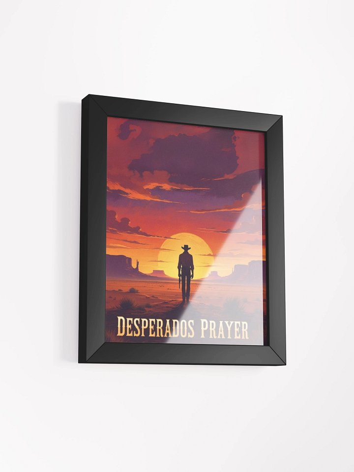 Desperado's Prayer Sunset Poster product image (2)