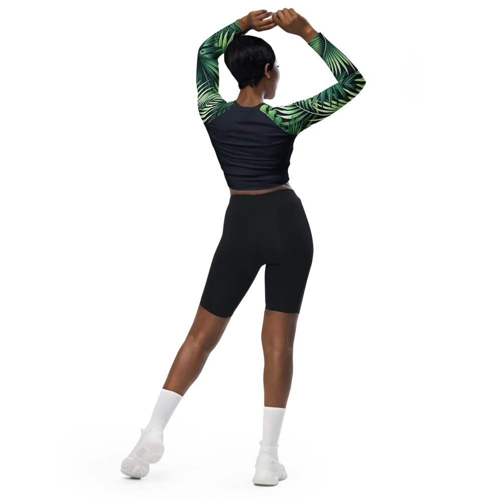The Catalina Cropped Rash Guard product image (1)