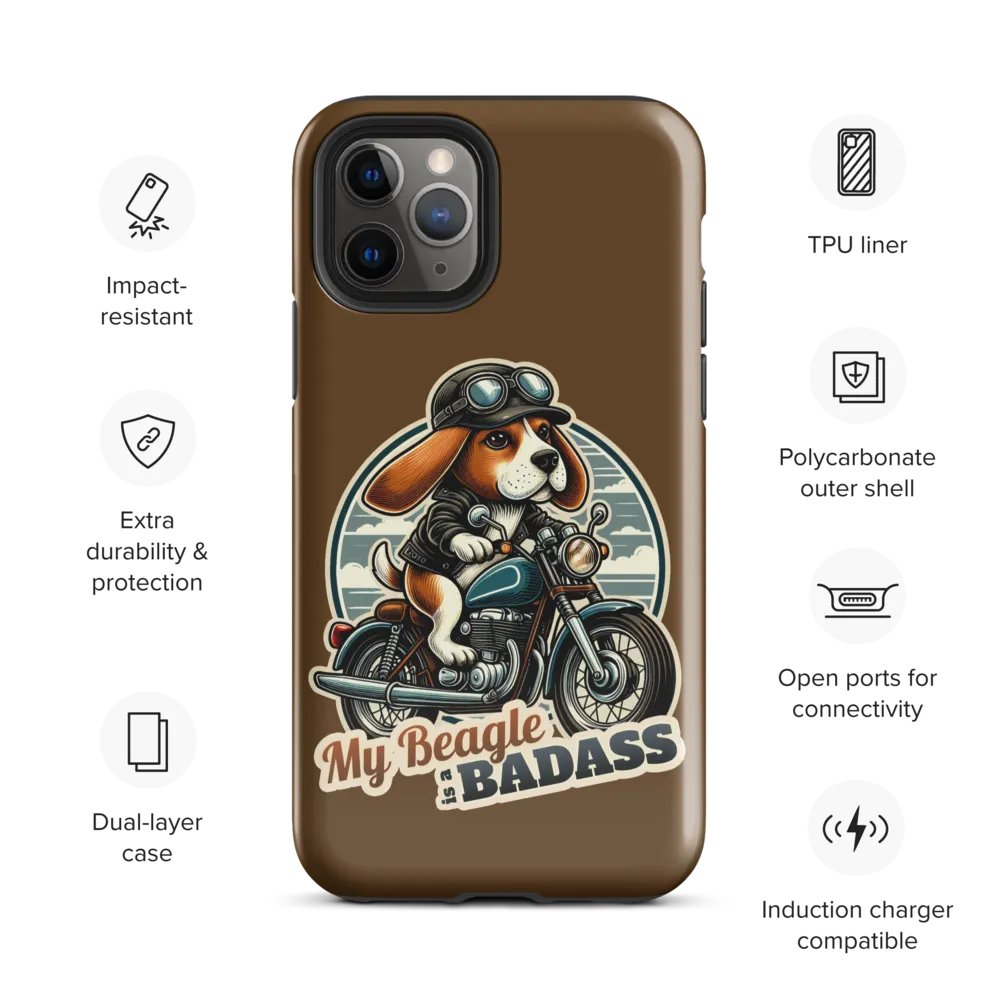 Badass Beagle - Tough Case for iPhone product image (28)
