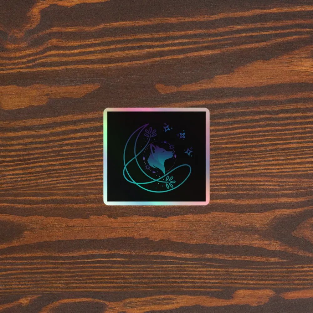 Holographic Logo Sticker product image (5)