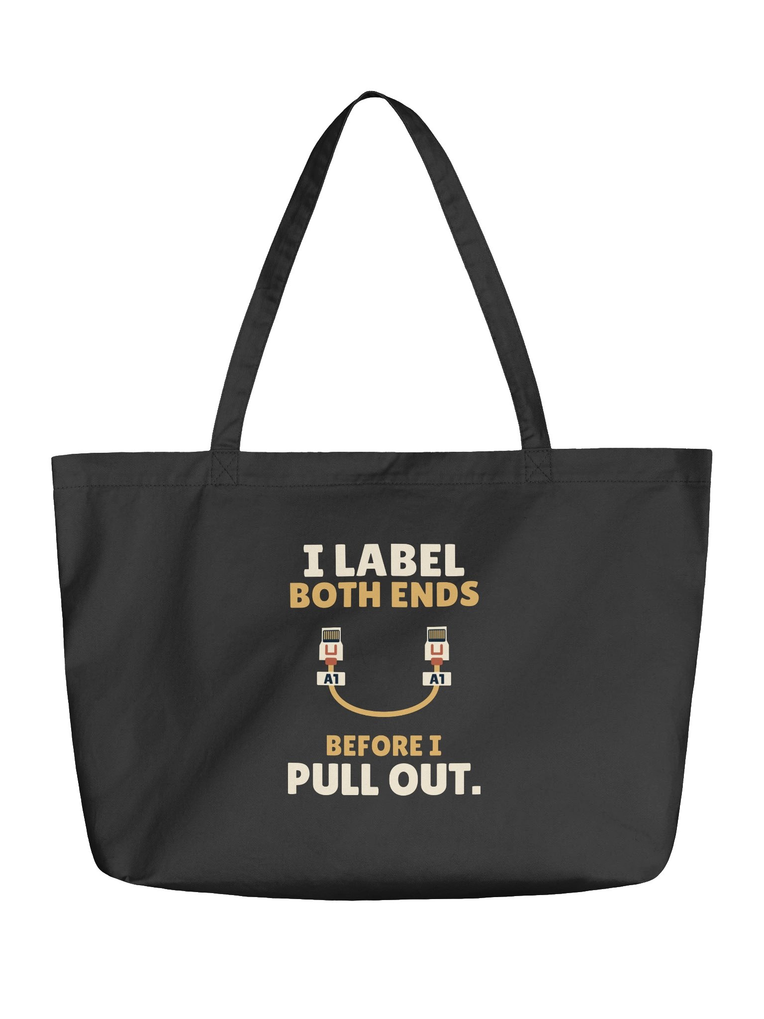 PATB After Hours Label Both Ends Cotton Tote product image (1)