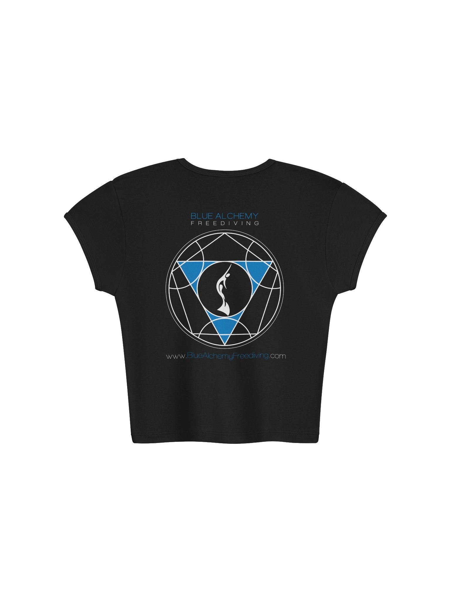 Blue Alchemy Women’s Ribbed Crop Tee product image (2)