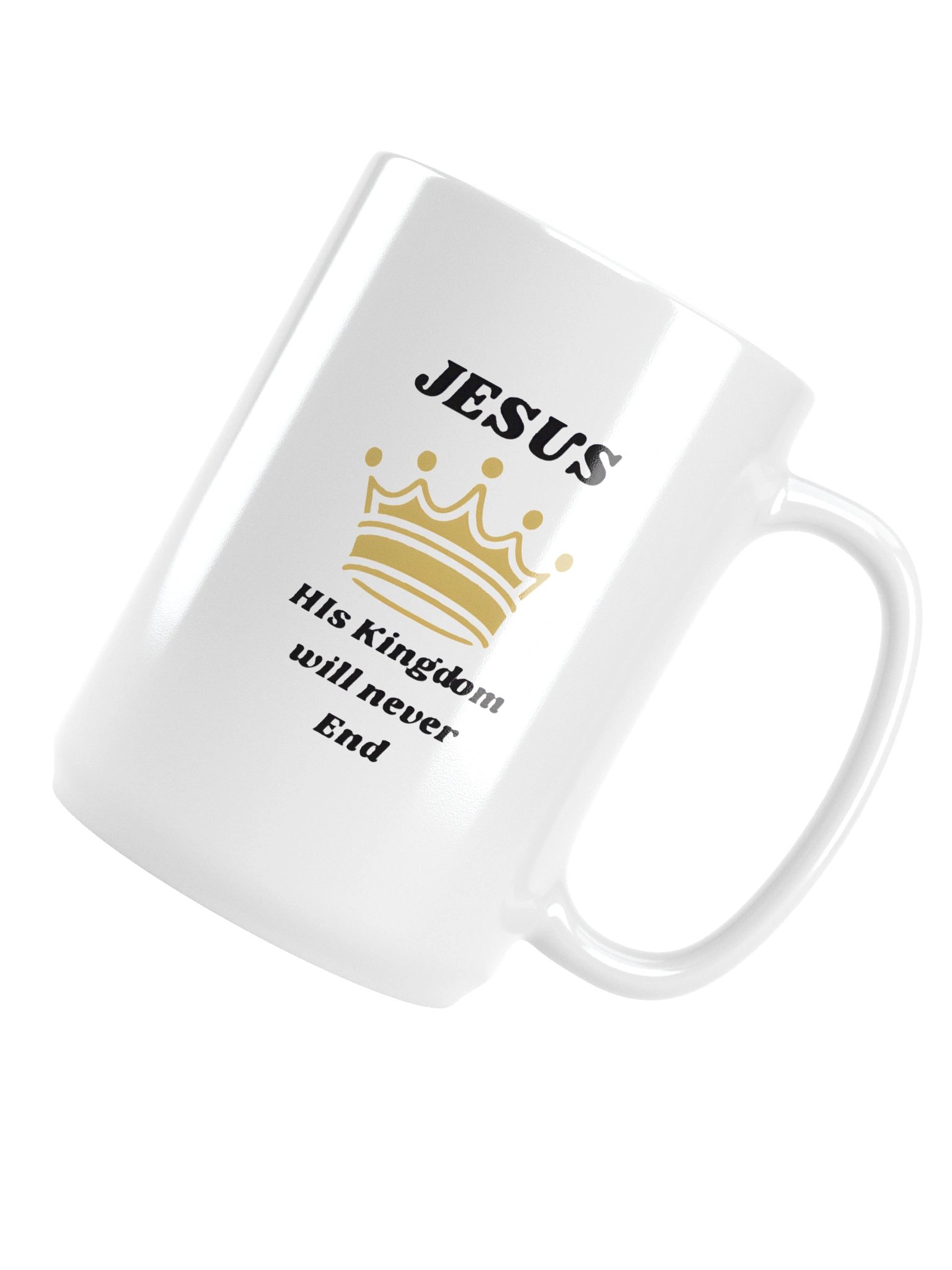 Eternal Reign White Glossy Mug product image (5)
