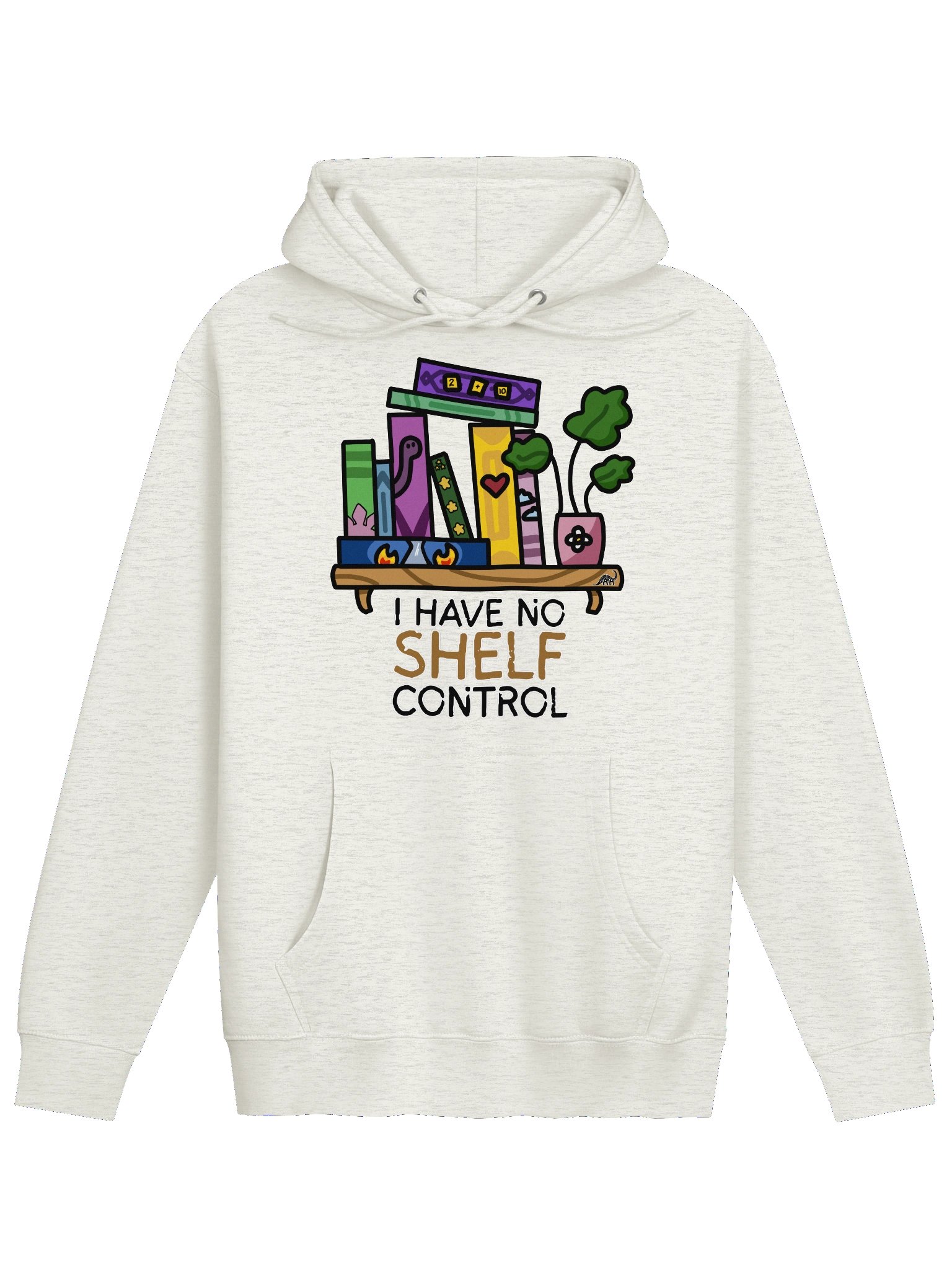 No Shelf Control Premium Pullover Hoodie product image (4)