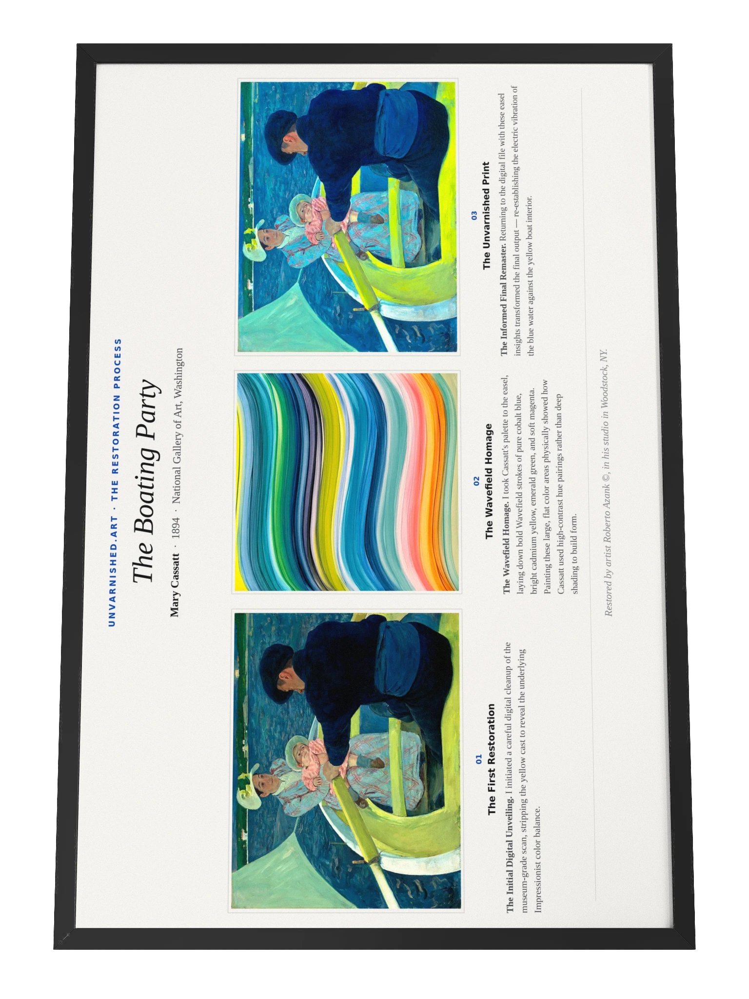 The Boating Party — Framed Process Poster product image (1)