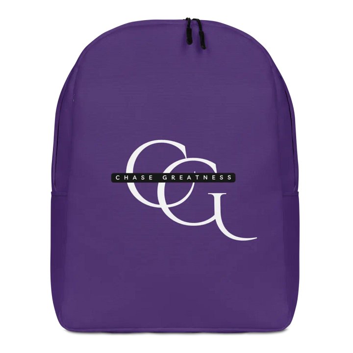 CG Purple Backpack product image (1)