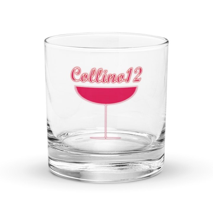 Collino12 Classic Logo Rocks Glass product image (1)