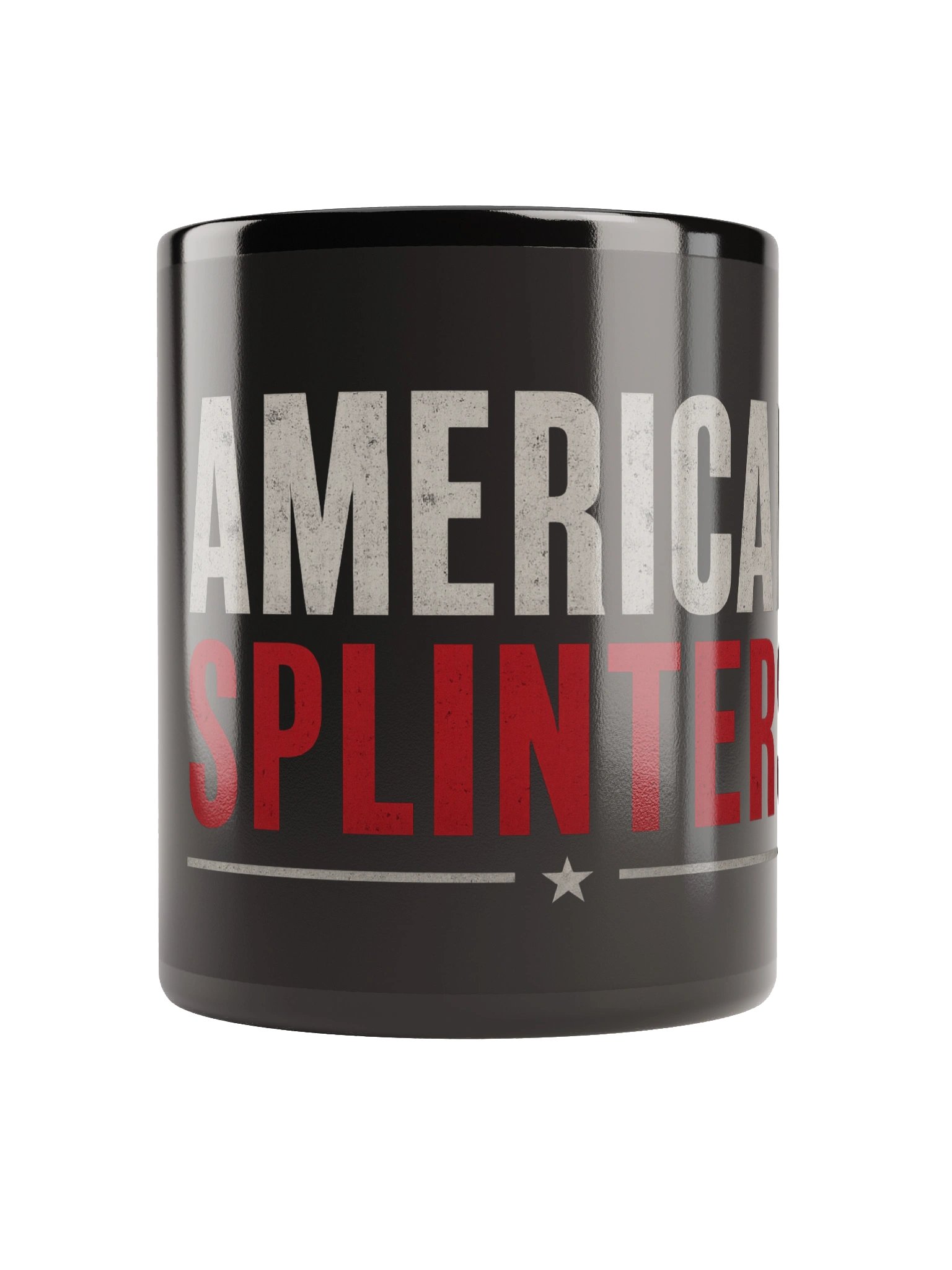 American Splinters 11 oz Black Coffee Mug product image (2)