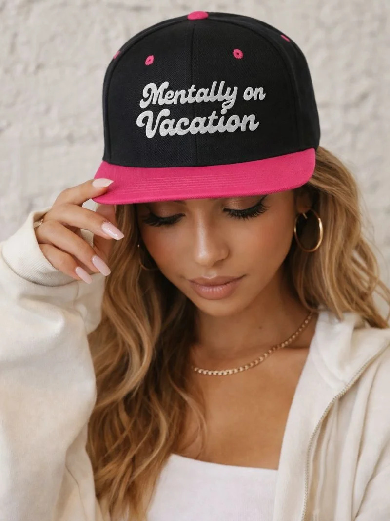 Mental Vacation Snapback Cap product image (1)