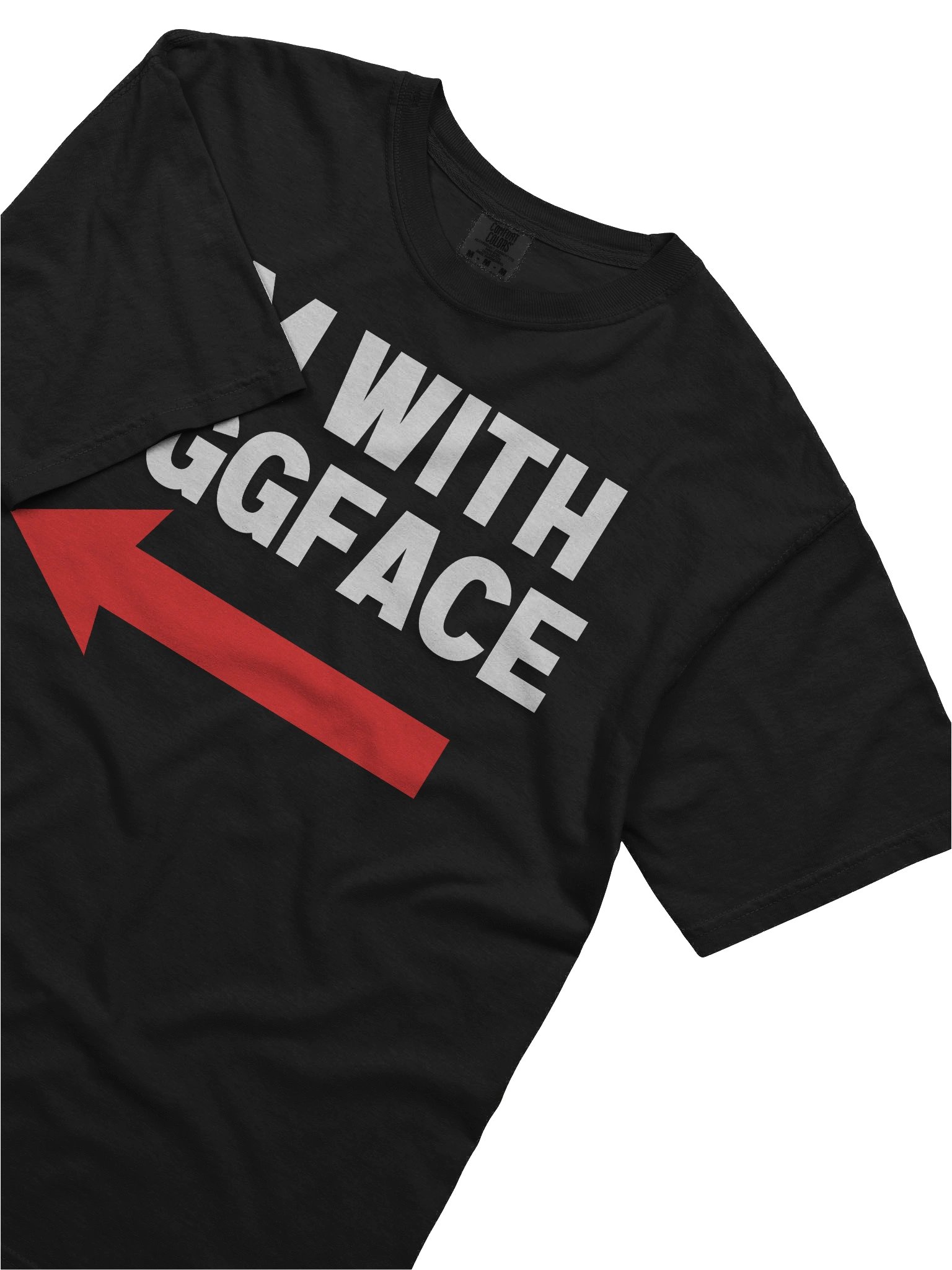 IM WITH EGGFACE Tee product image (2)