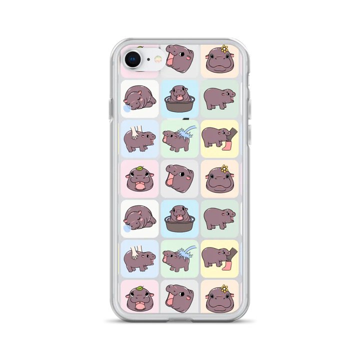 MOODENG'S HAVEN CLEAR CASE FOR IPHONE® product image (1)
