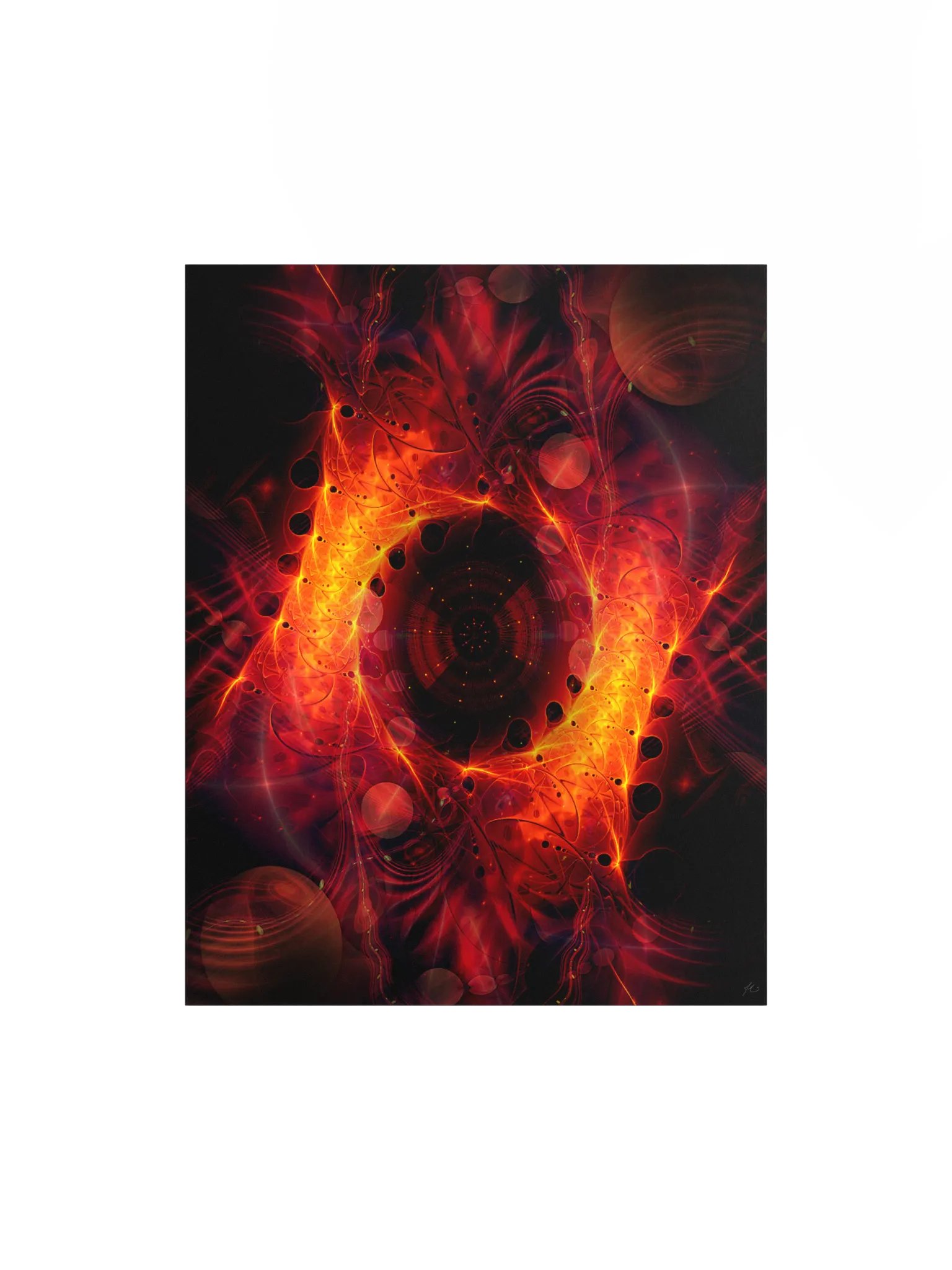 Twin Vortex Wall Art product image (1)