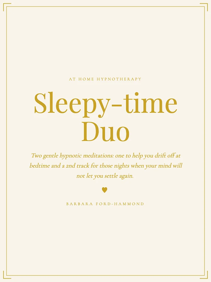 Sleepy-time Duo product image (1)