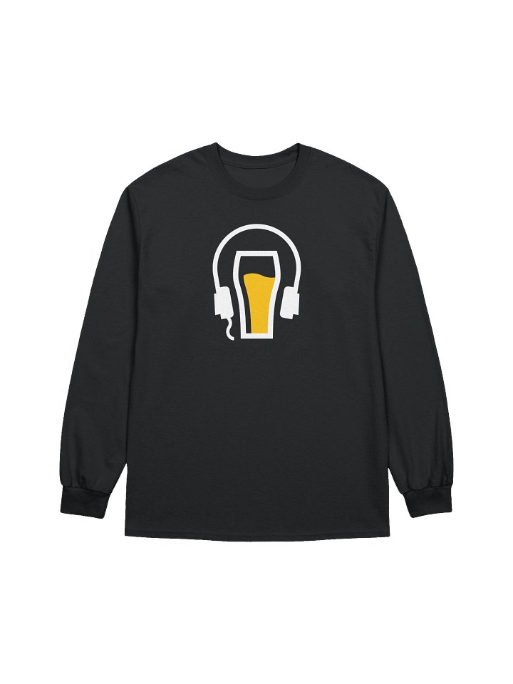 The Logo Long Sleeved Black Tee product image (1)