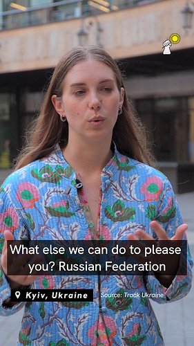 We asked Ukrainians about the possibility of Russia keeping occupied territories in exchange for a ceasefire. Peace is what U...