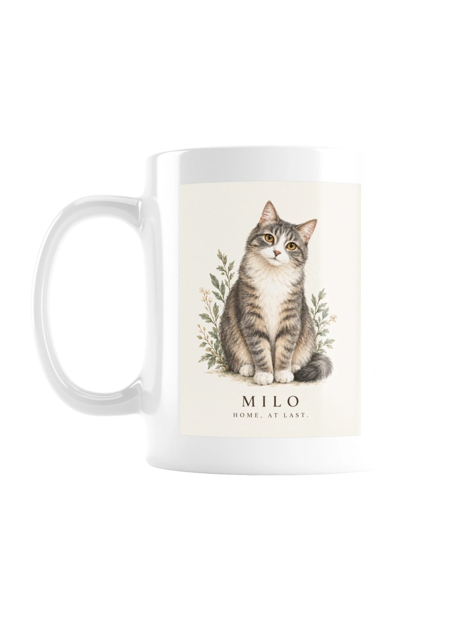 Milo Botanical Cat Mug product image (1)