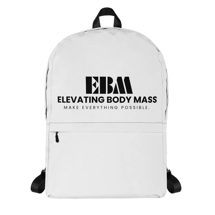 EBM BackPack (Black Logo) product image (1)