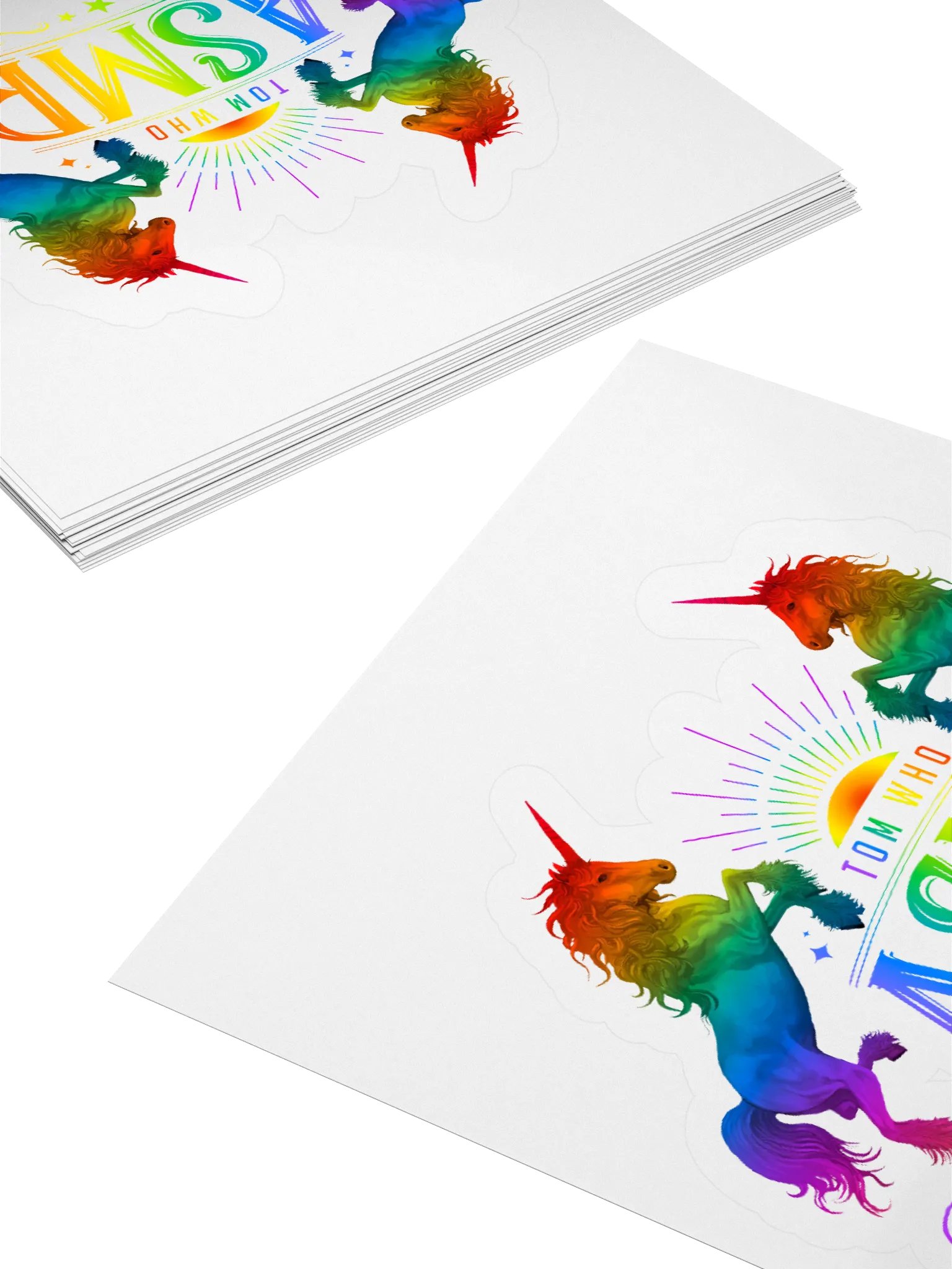 ASMR Unicorns Rainbow / Sticker product image (11)