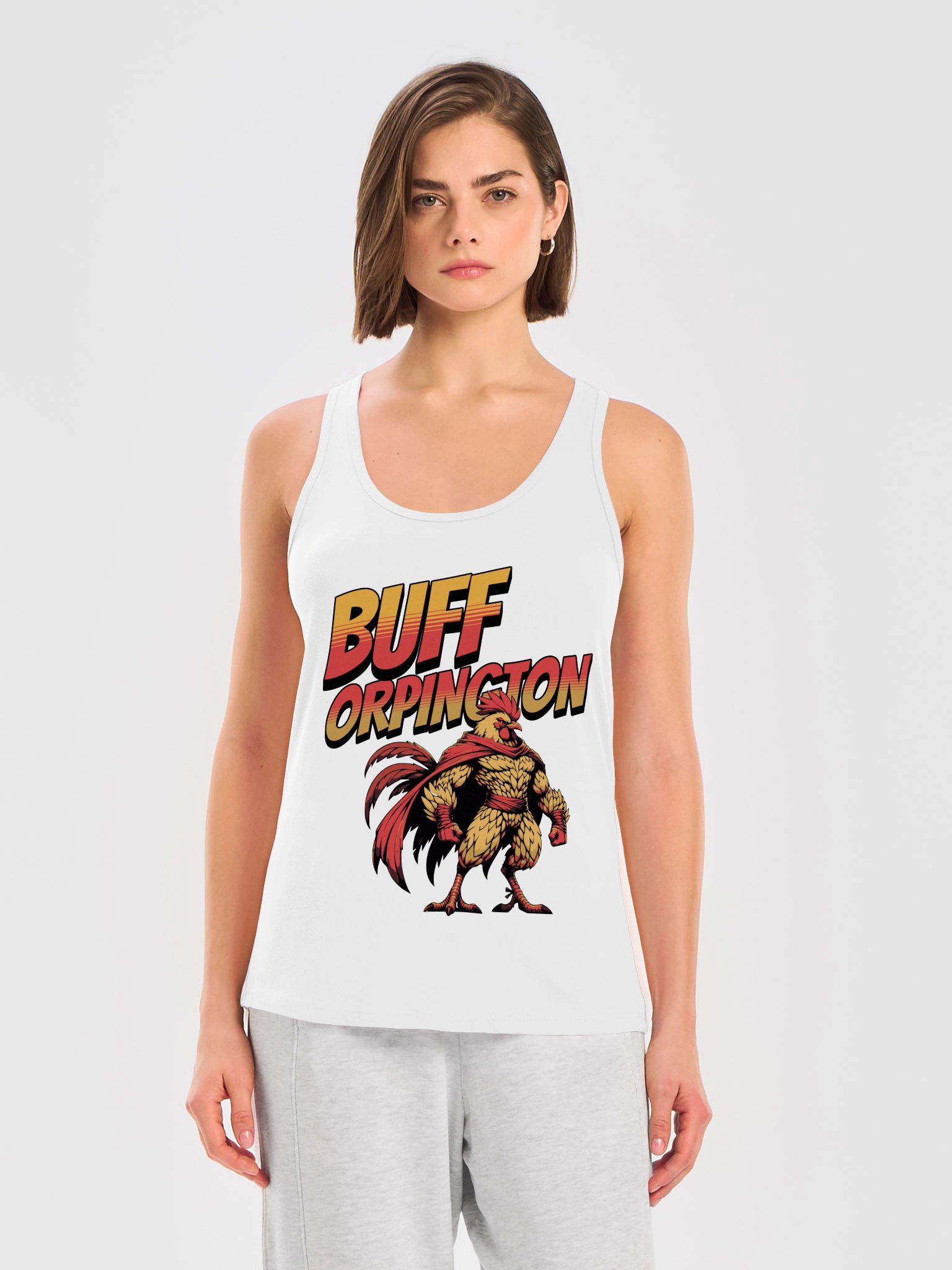 Buff Orpington - Racerback Tank Top product image (3)