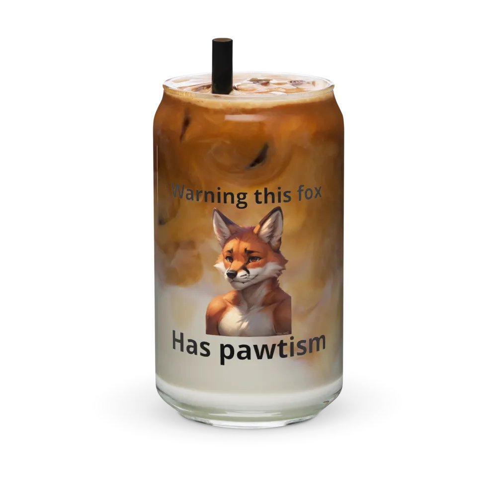 Foxy pawtism glassware product image (36)
