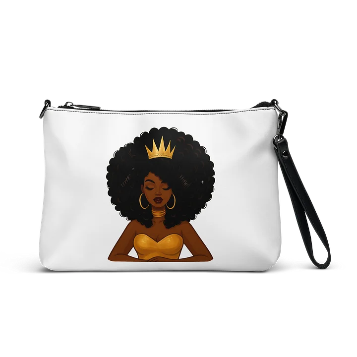 Crowned Afro Queen Crossbody product image (1)