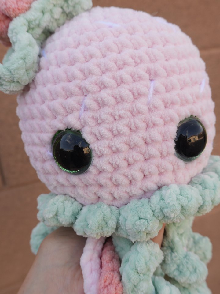 Strawberry Jellyfish Crochet Pattern product image (2)