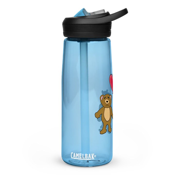 Teddy Bear Valentine Sports Waterbottle product image (2)