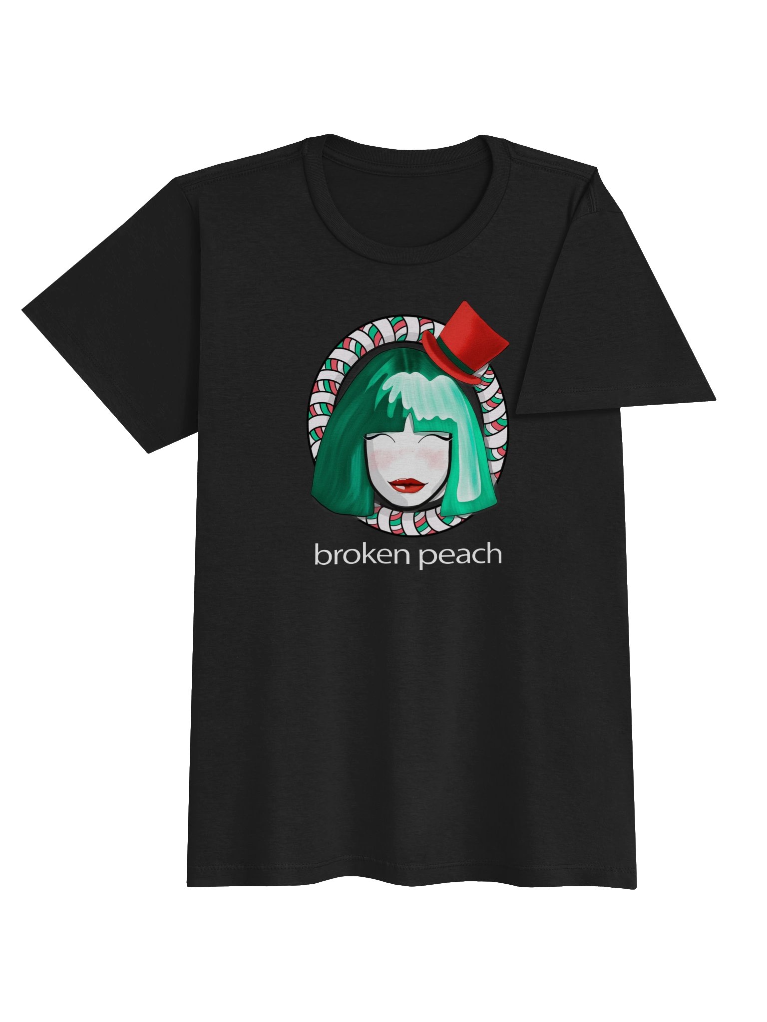 Broken Peach – Women's Christmas Special Edition T-Shirt product image (7)