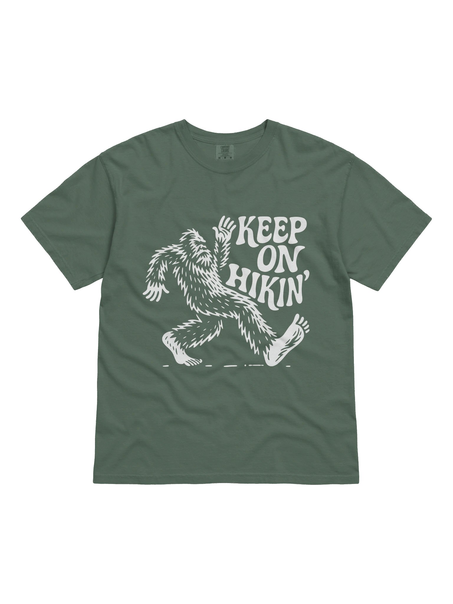 Keep On Hikin’ Bigfoot Shirt – Funny Sasquatch Hiking Tee product image (13)