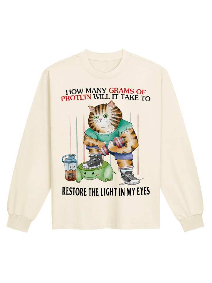 Protein Cat - BB x ASC Long Sleeve TShirt product image (1)