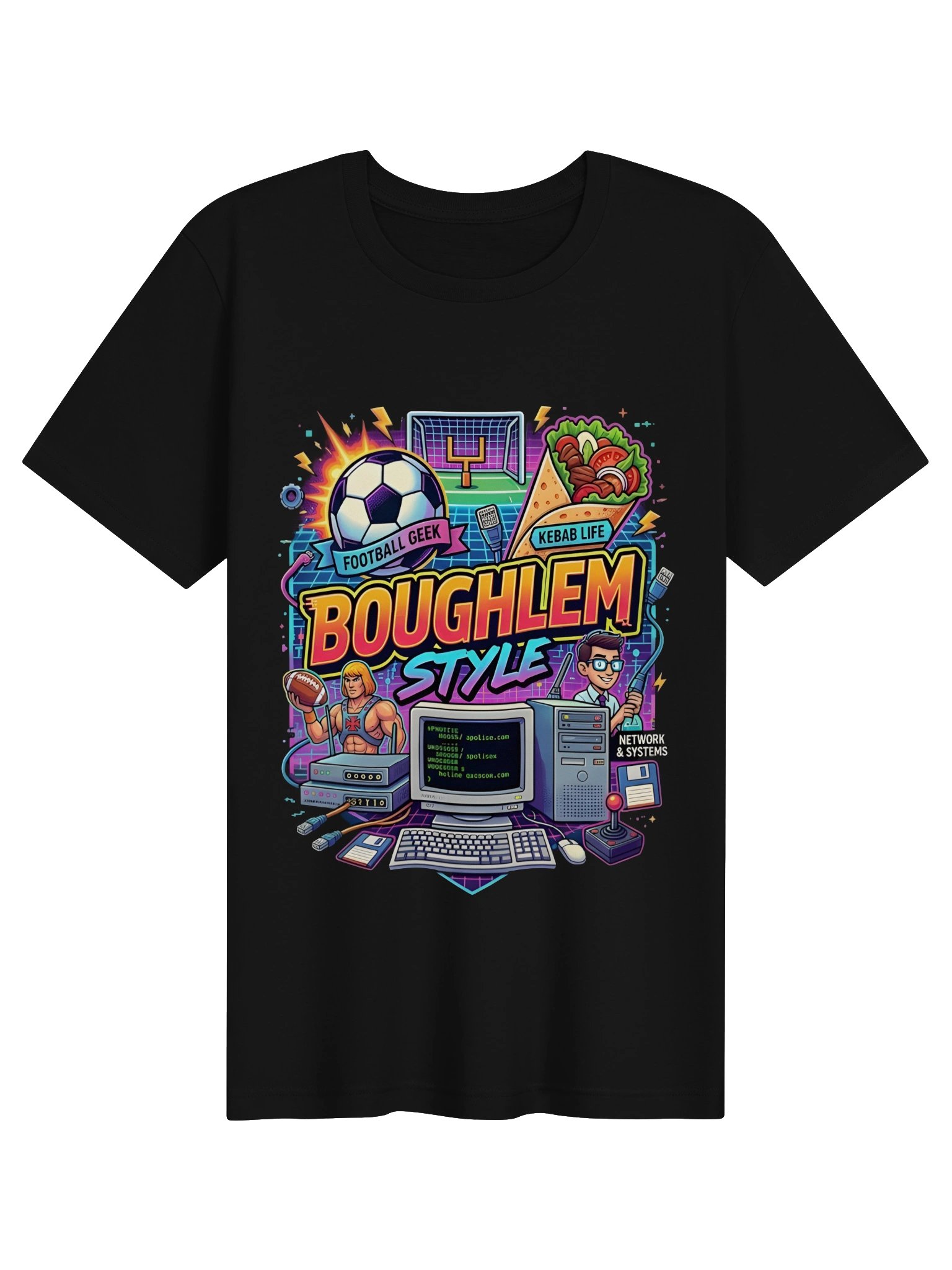 T-Shirt Streetwear Premium BOUGHLEM – Style Urbain Oversize Homme | MAISON 410 product image (1)