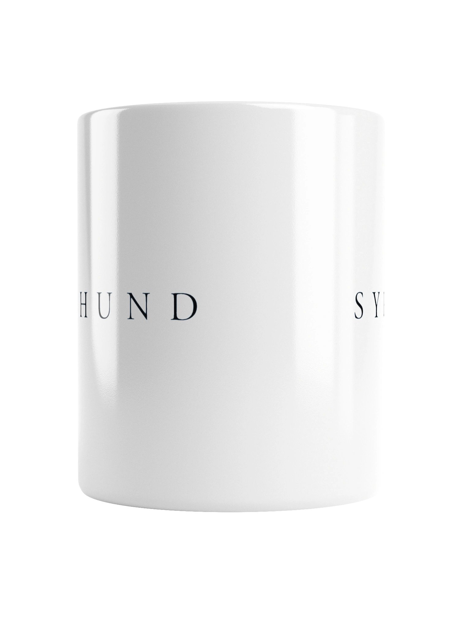 SYRAHUND Minimalist Typography Mug product image (4)