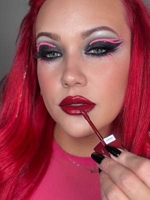 Ex girlfriend lips maybelline royal vinyl lip! Wearing this to the no doubt concert tonight at the sphere @No Doubt#nodoubt #redlip #redhair 