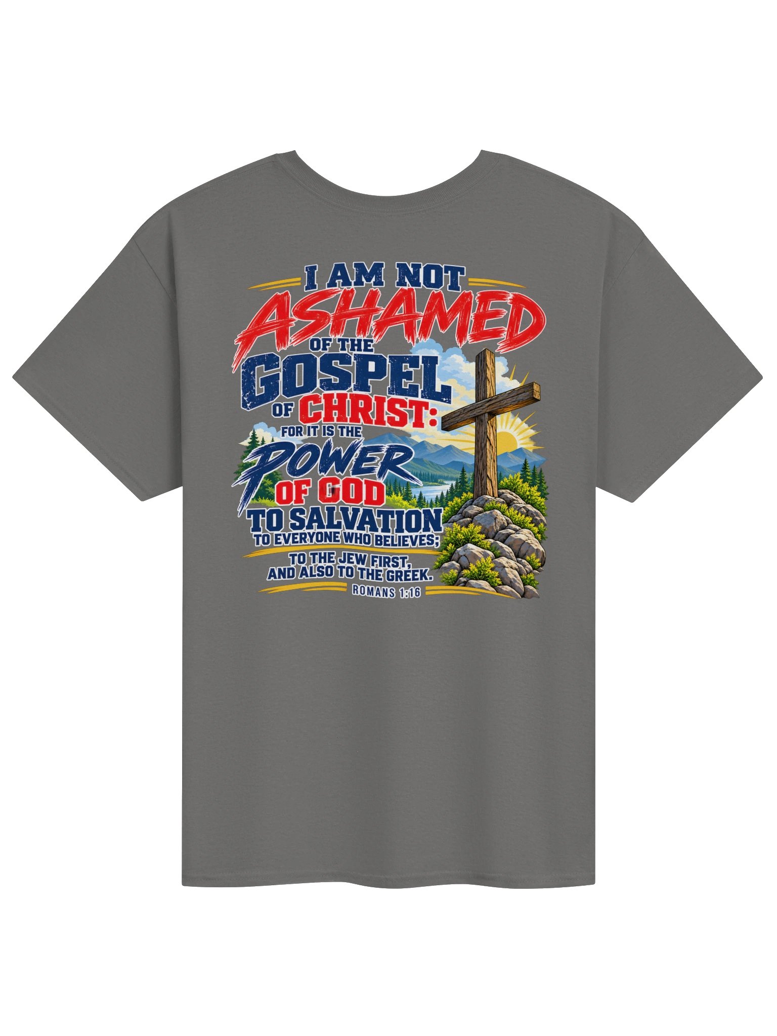 Not Ashamed of the Gospel - BACK product image (1)