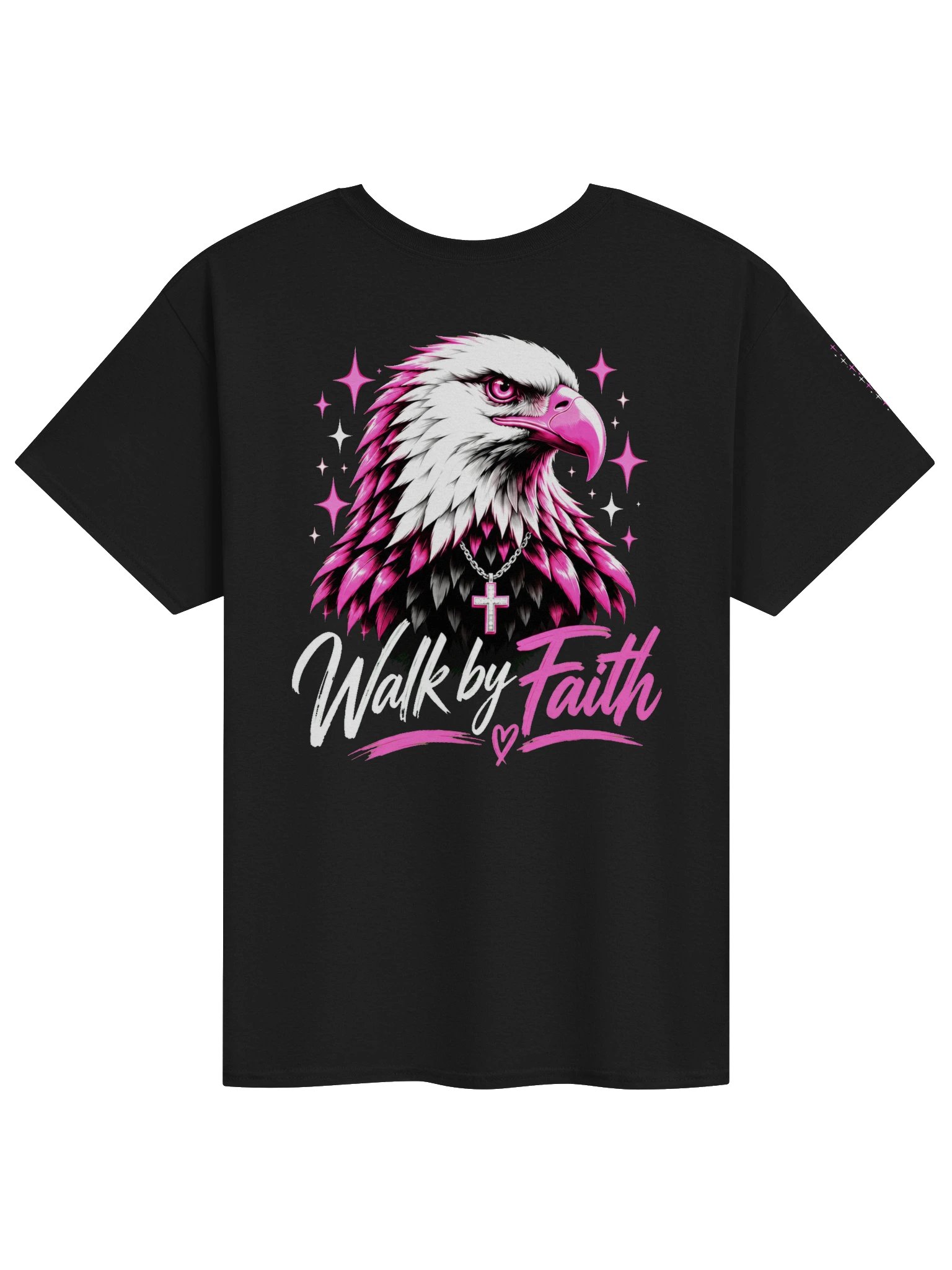 Walk by Faith Pink Eagle RBF T-Shirt product image (2)