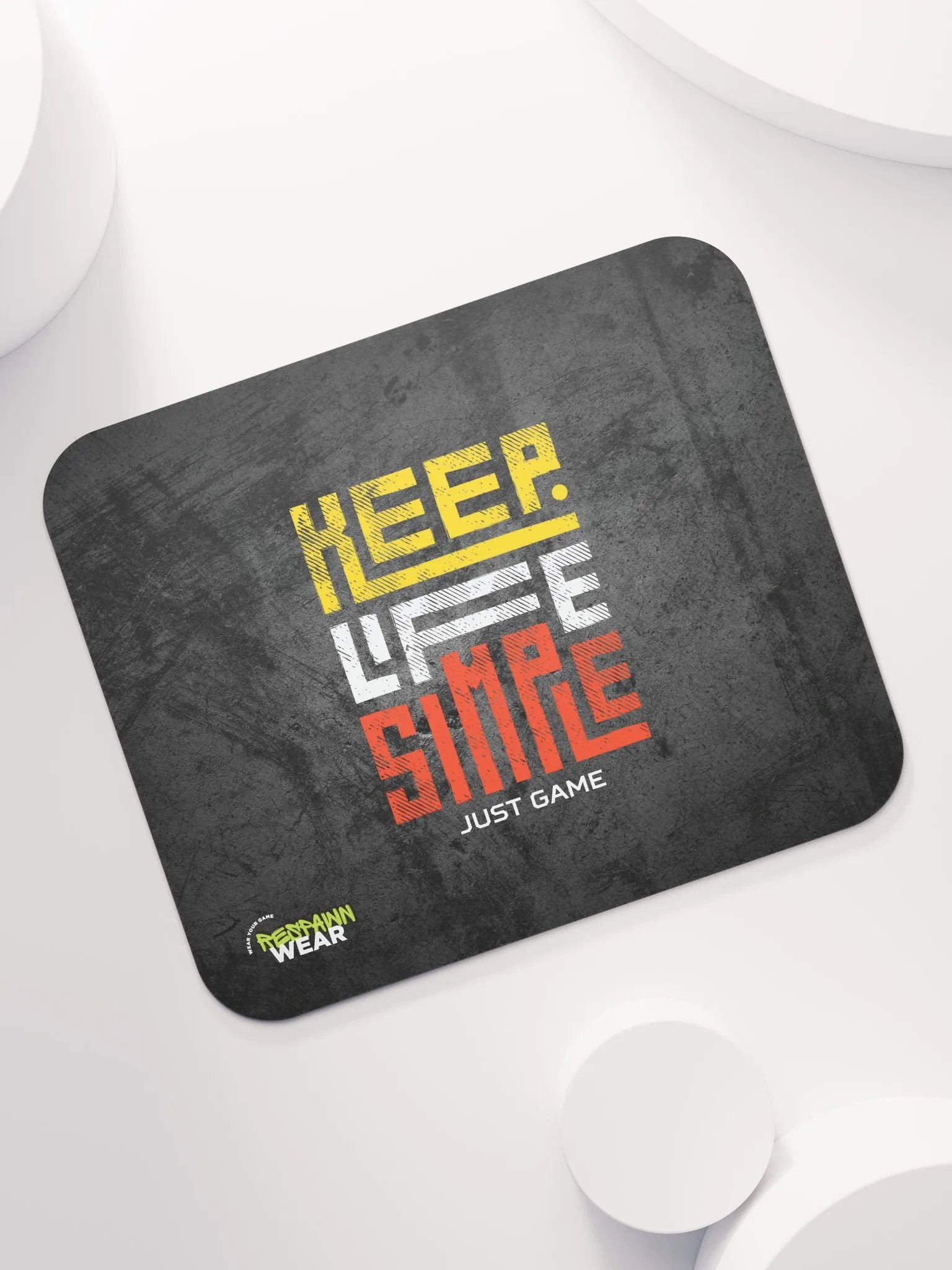 Keep Life Simple Mouse Pad product image (7)