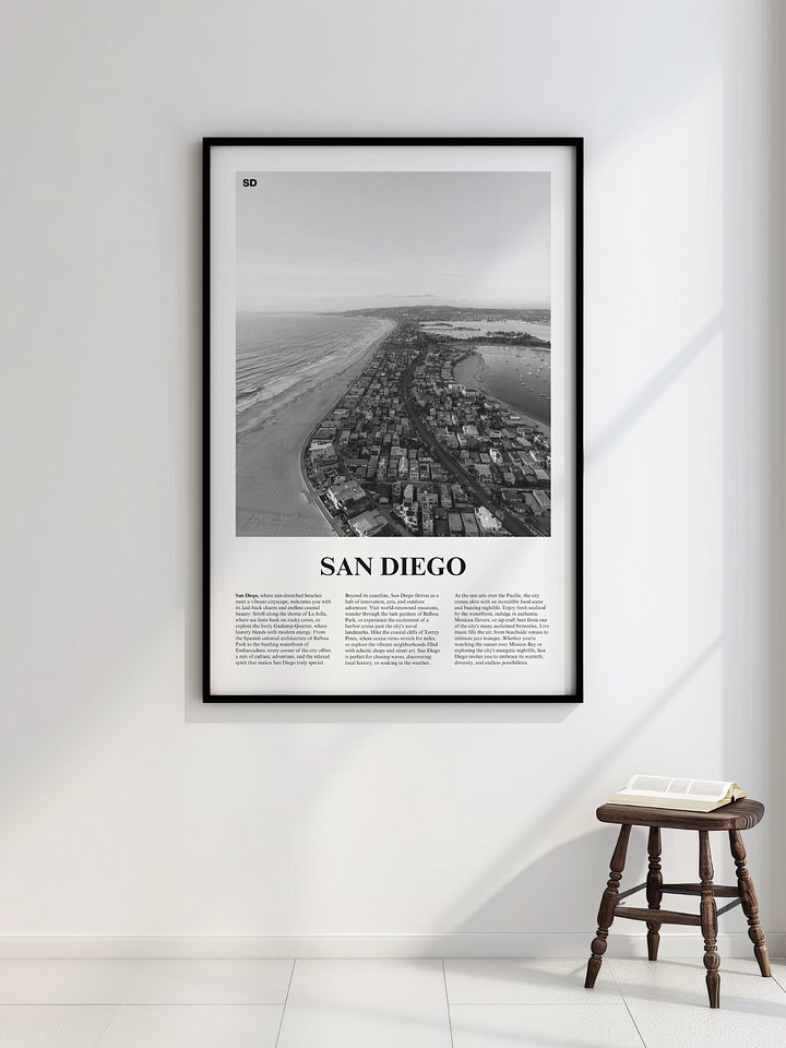 San Diego 02 Newspaper Poster product image (2)