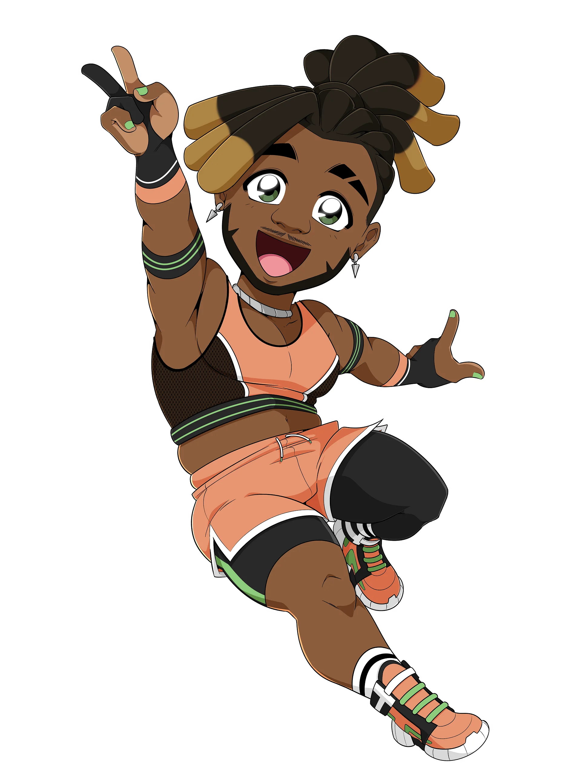 Chibi MomoCon Mascot Sticker product image (1)