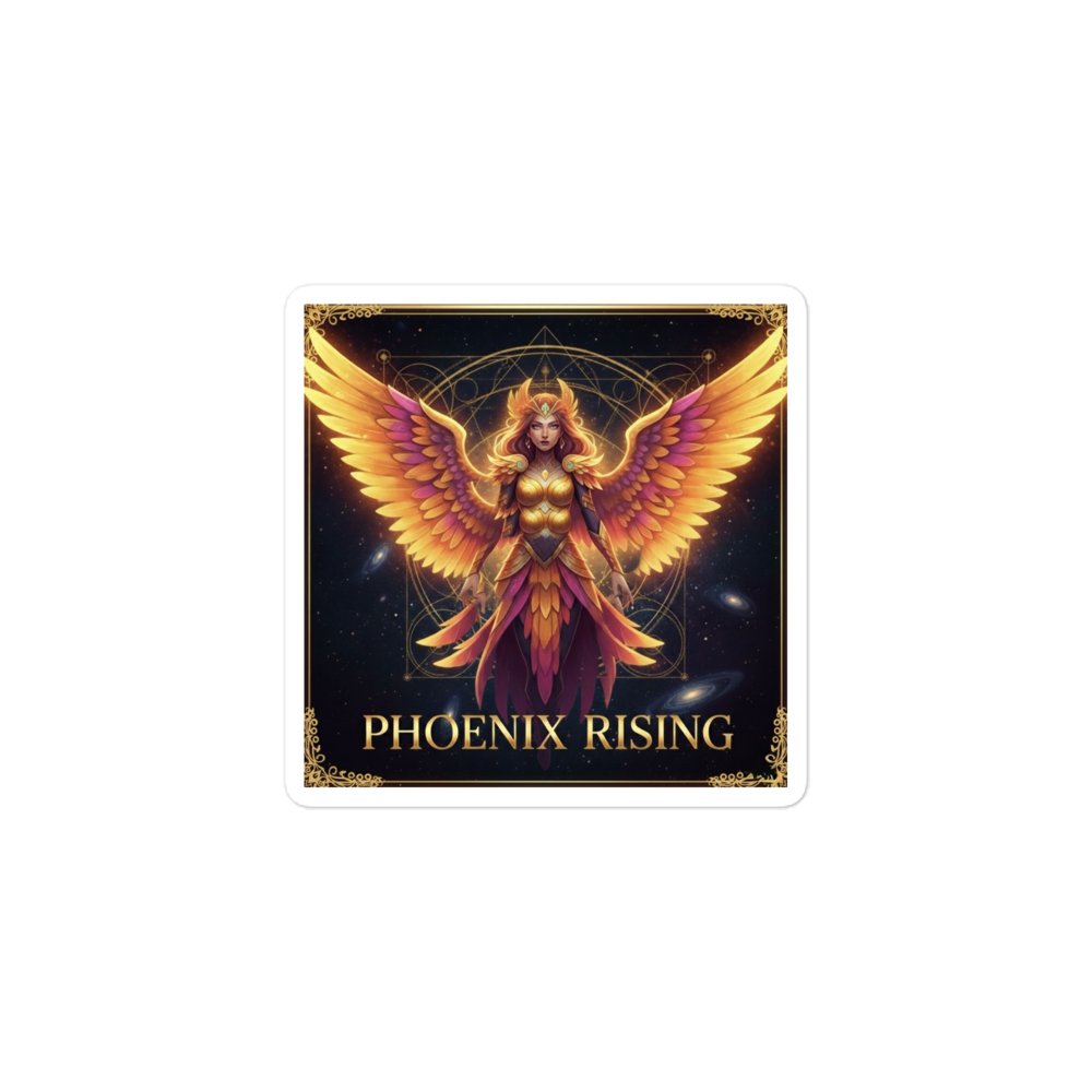 Phoenix Rising Kiss Cut Stickers product image (1)