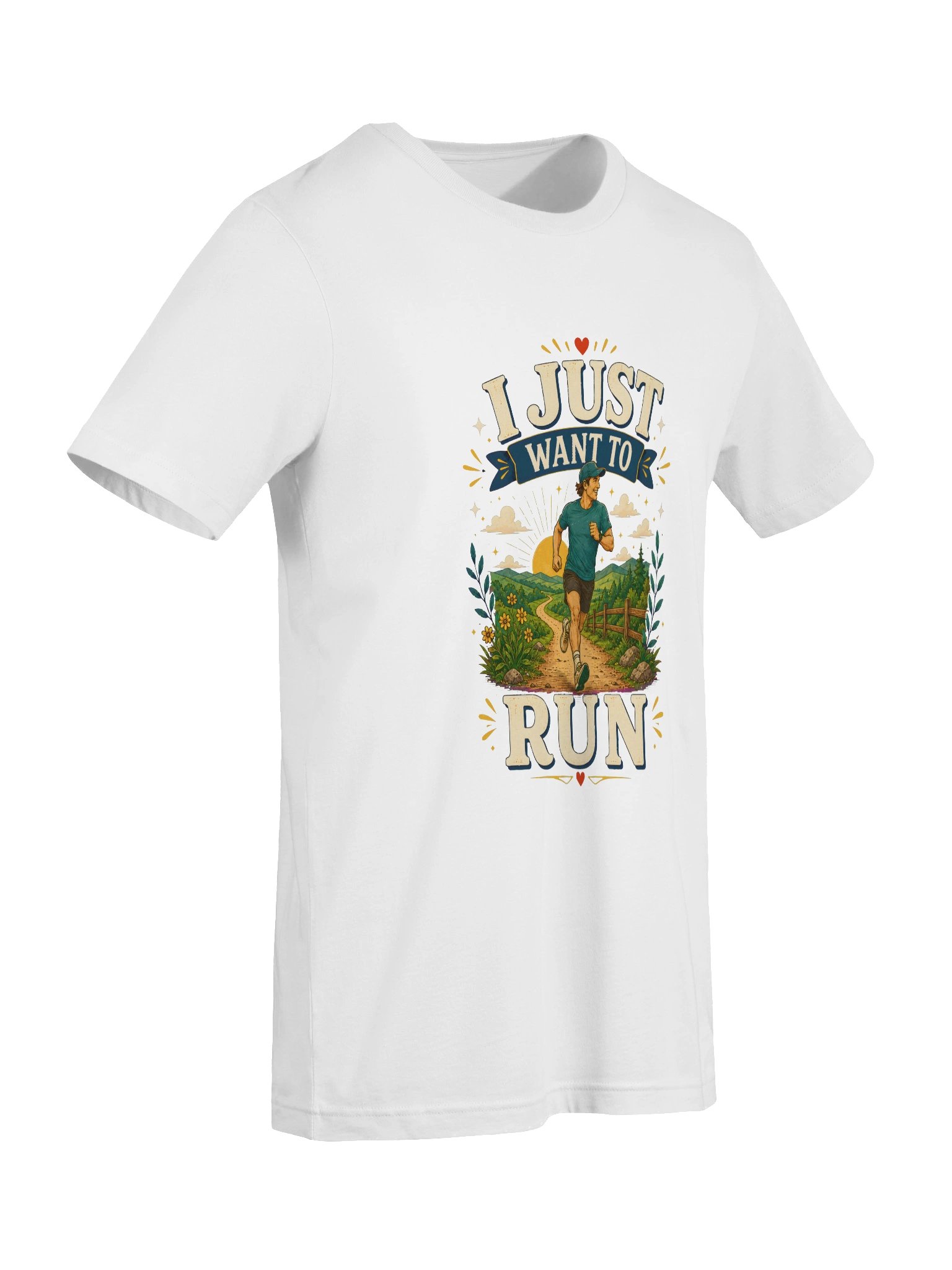 I Just Want To Run Tee product image (57)