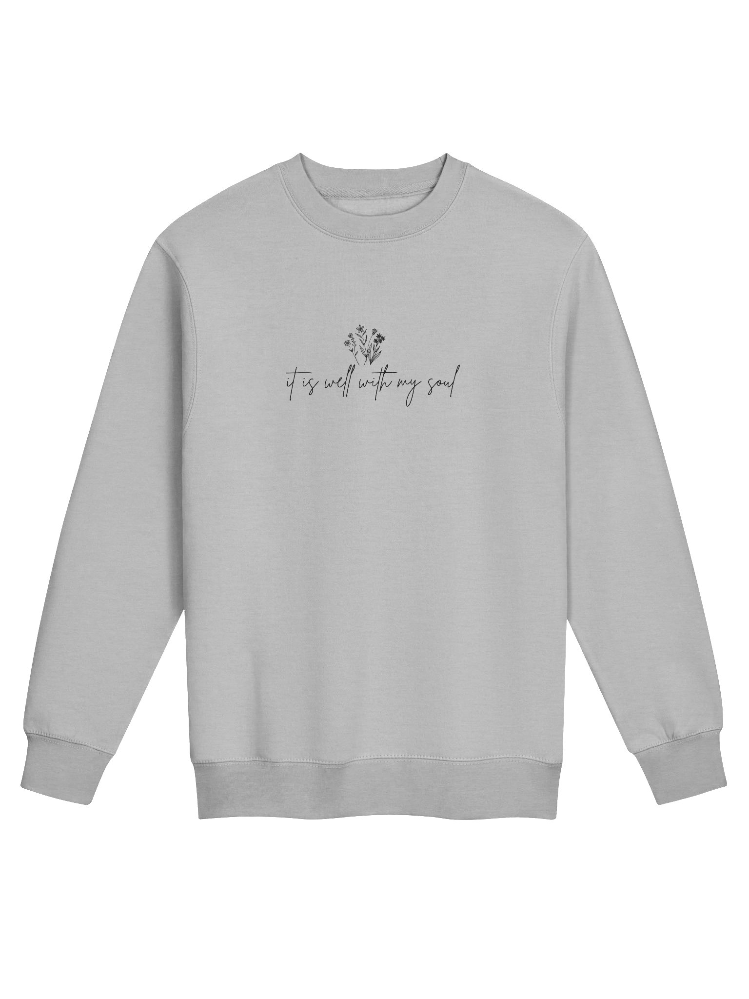 It is well with my soul sweatshirt product image (3)