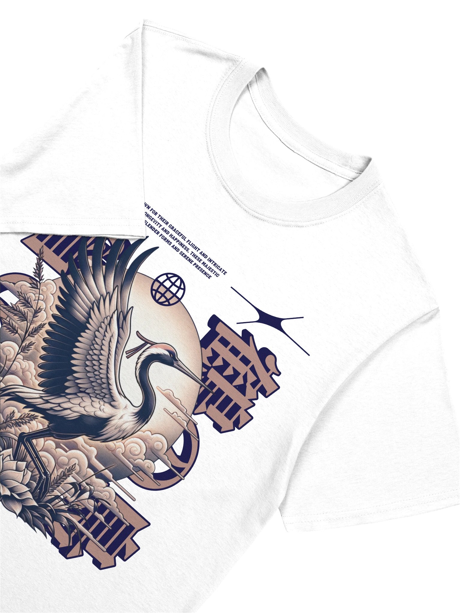 Crane Longevity Elegance T-Shirt - Gildan Softstyle product image (5)