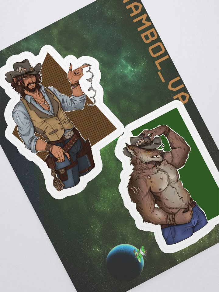 Silas sticker sheet product image (1)