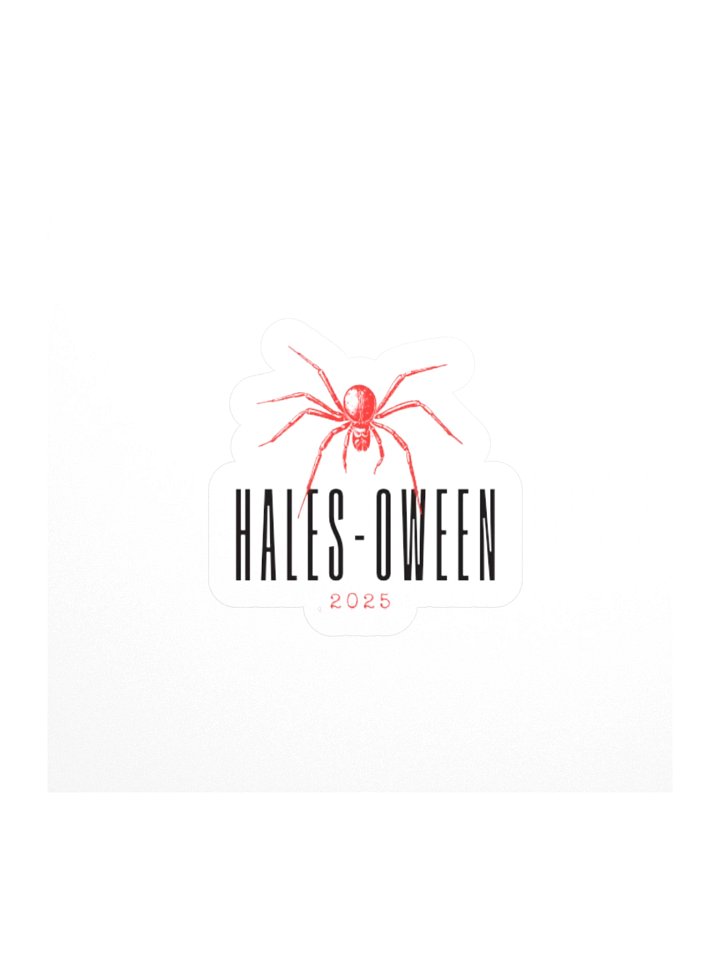 Hales-oween 2025 sticker product image (1)