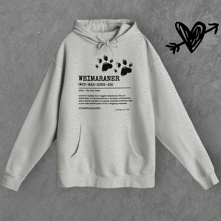 Definition of Weimaraner V2 - Lane Seven Premium Pullover Hoodie product image (5)